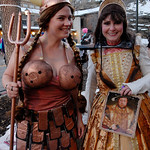 Photo by Walt HesterNatalie and Mary Tucker are a mythical Valkery and Ann Boleyn, respectively. This is the second year Natalie sported an elaborate costume, as last year she sported a hom ...